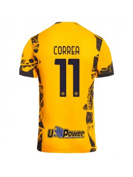 Billige Inter Milan Joaquin Correa #11 Tredjedrakt 2024-25 Kortermet